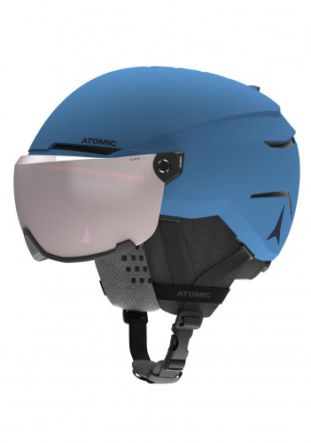 Sjezdová helma Atomic SAVOR VISOR JR Blue