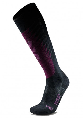 UYN W Ski One Biotech Socks Black/Purple