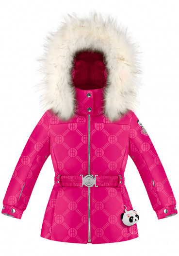 detail Dětská bunda Poivre Blanc W23-1003-BBGL/E Ski Jacket Embo Magenta Pink