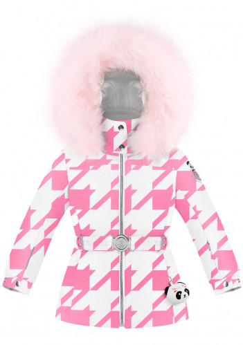 Dětská bunda Poivre Blanc W23-1003-BBGL/C Ski Jacket Check Lolly Pink