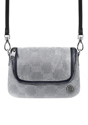 Dámská kabelka Poivre Blanc 9096-WO/S Belt Bag Shiny Silver