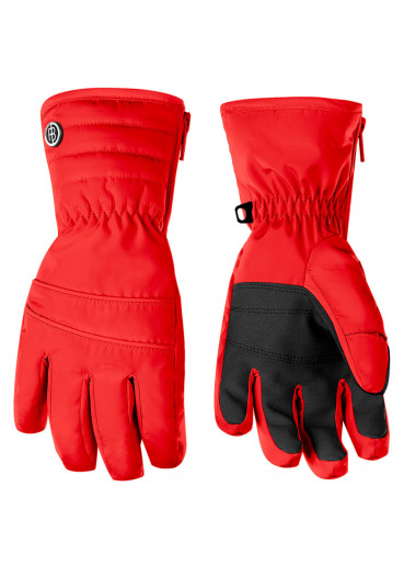 detail Dětské rukavice Poivre Blanc W23-1070-JRGL Ski Gloves Scarlet Red