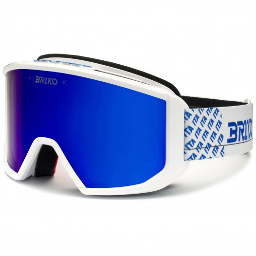 detail Briko Vulcano Mask Italia-White Science Blue-Bm2-Brýle