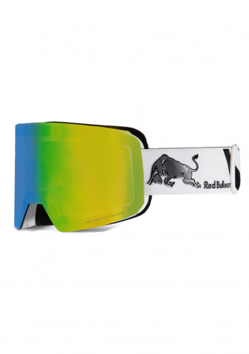 Red Bull Spect LINE-03, white, rose with green mirror Cat2+