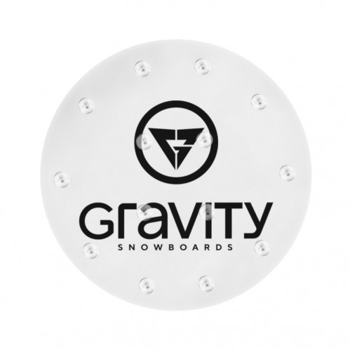 Gravity Icon Mat Clear/Black Grip