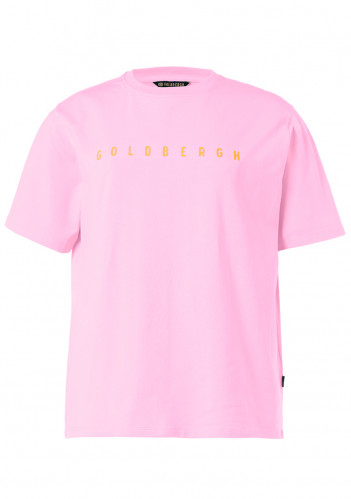 Dámské tričko Goldbergh Ruth Short Sleeve Top Miami Pink