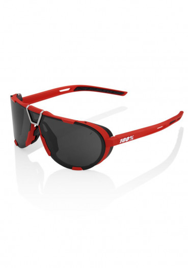detail 100% WESTCRAFT - Soft Tact Red - Black Mirror Lens