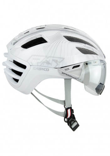 Cyklistická helma Casco SPEEDairo2 RS Pure Motion white