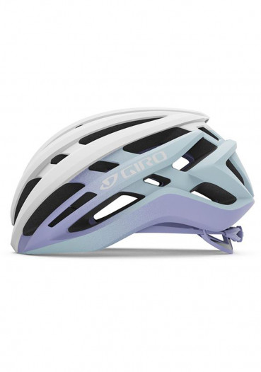 detail Cyklistická helma Giro Agilis Mat White/Light Lilac Fade