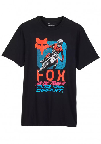 Fox X Pro Circuit Prem Ss Tee Black