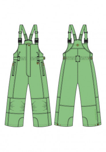 detail Dětské zimní kalhoty POIVRE BLANC 1024-BBGL BIPPANTS 18M-3R