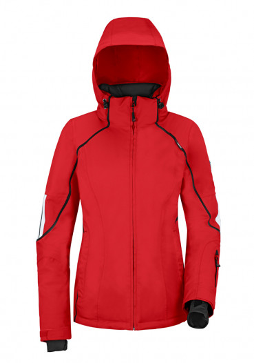 detail Dámská lyžařská bunda Maier Randa Nadrozměr červená