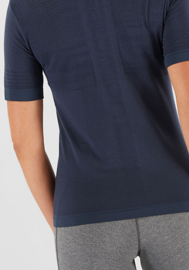 detail Dámské tričko Salomon Outspeed Wool Seamless Ss Night Sk