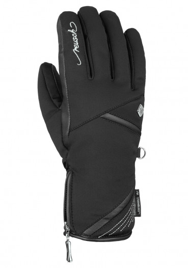 detail Dámské rukavice Reusch Lore STORMBLOXX™ BLACK/SILVER