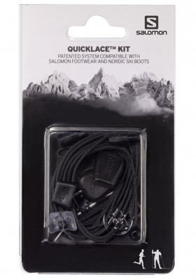 Tkaničky Salomon Quicklace Kit Black