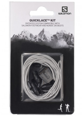 Tkaničky Salomon Quicklace Kit Grey