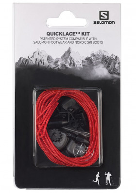 Tkaničky Salomon Quicklace Kit Red