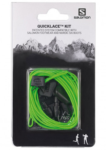 Tkaničky Salomon Quicklace Kit Green
