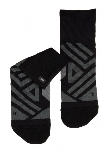 Dámské ponožky On Running Mid Sock W Black/Shadow