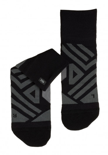 detail Dámské ponožky On Running Mid Sock W Black/Shadow
