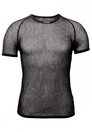 detail Pánské triko BRYNJE Super Thermo T-shirt černé