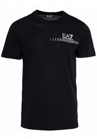 detail Pánské tričko Armani 6HPT72 T-SHIRT BLACK