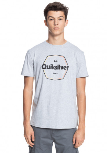 detail Pánské triko Quiksilver EQYZT06327-SGRH Hard Wired - T-Shirt
