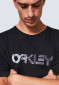 náhled Pánské triko Oakley B1b Nebulous Logo Tee / Blackout