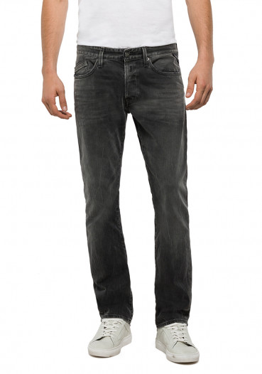 detail Pánské kalhoty REPLAY M983 000333 Regular Slim Jeans
