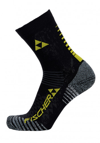 Ponožky Fischer XC Short Black/Yellow
