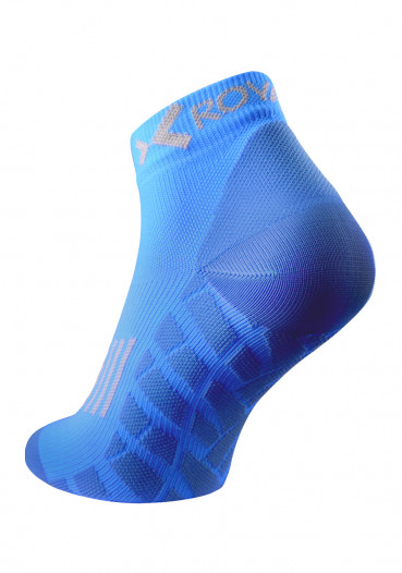 detail Ponožky Royal Bay LOW-CUT 5560 Modrá neon