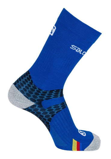 detail Ponožky Salomon Nordic EXO Union Blue/black