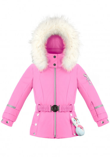 detail Dětská bunda Poivre Blanc W19-1008-BBGL/A Ski Jacket fever pink