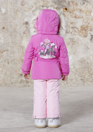 detail Dětská bunda Poivre Blanc W20-1003-BBGL/A rubis pink