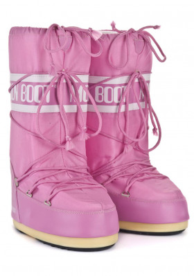 Dětské zimní boty Tecnica Moon Boot Nylon Pink JR