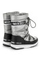 náhled Dětské zimní boty MOON BOOT JR GIRL QUILTED WP silver / black