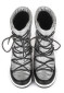 náhled Dětské zimní boty MOON BOOT JR GIRL QUILTED WP silver / black