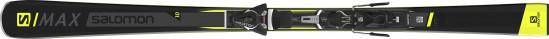 detail Sjezdové lyže Salomon E S/MAX 10 + Z11 Walk L80 Bk/Ye set