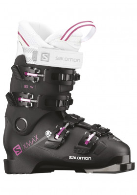 Dámské sjezdové boty Salomon X Max 80 W Black/Metablack/Pk