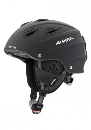 detail Sjezdová helma Alpina Grap Černá
