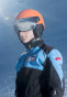 náhled Dětská lyžařská helma Cebe Fireball Junior oranžová matt