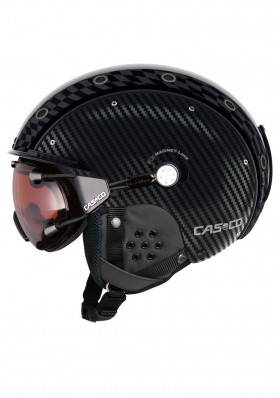 Lyžařská helma Casco SP-3 Limited Carbon černá