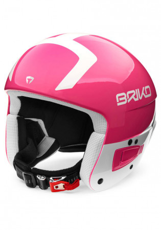 detail Dámská lyžařská helma Briko Vulcano FIS 6.8 růžová/bílá