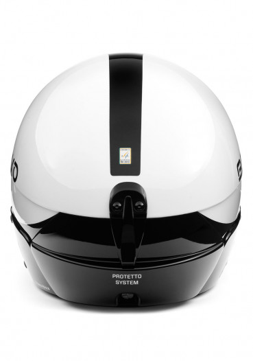 detail Lyžařská helma Briko Vulcano FIS 6.8 Shiny bílá
