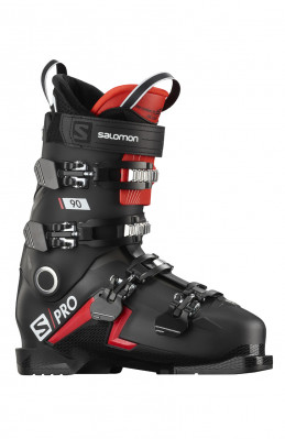 Lyžařské boty Salomon S/PRO 90 Black/red/belluga