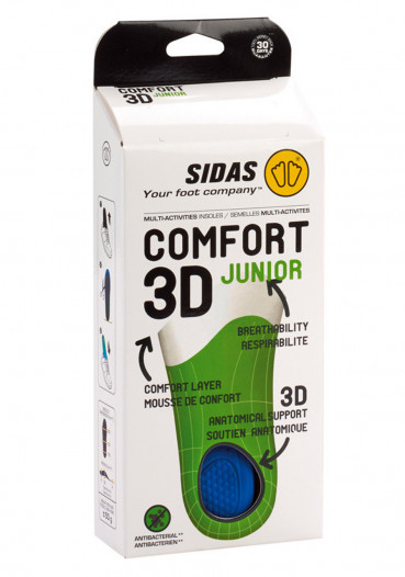 detail Dětské vložky Sidas Comfort 3D JR