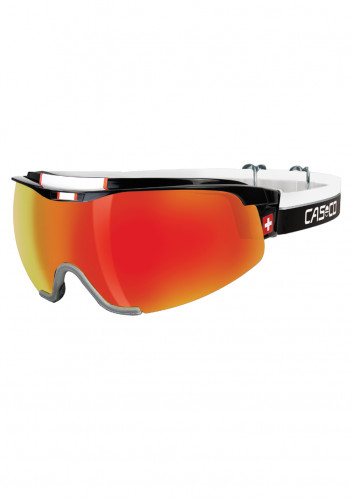 Brýle na běžky Casco Spirit Carbonic Black/Red SWISS Edition