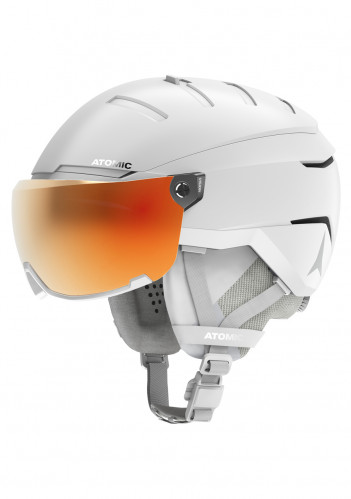 Sjezdová helma Atomic SAVOR GT AMID VISOR HD White