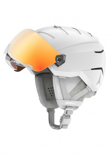 detail Sjezdová helma Atomic SAVOR GT AMID VISOR HD White