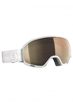 Sjezdové brýle Scott Unlimited II OTG LS White bronze chrome